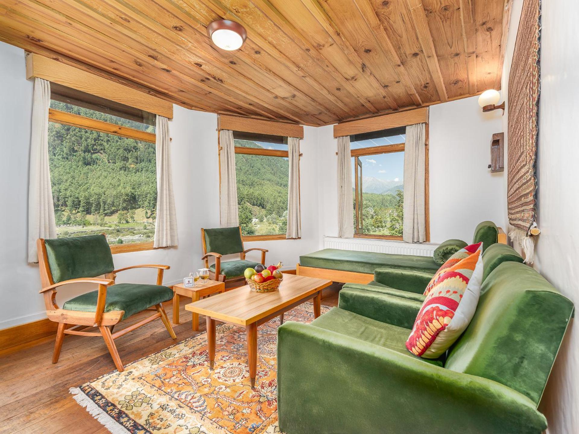 Pahalgam Hotel Bagian luar foto